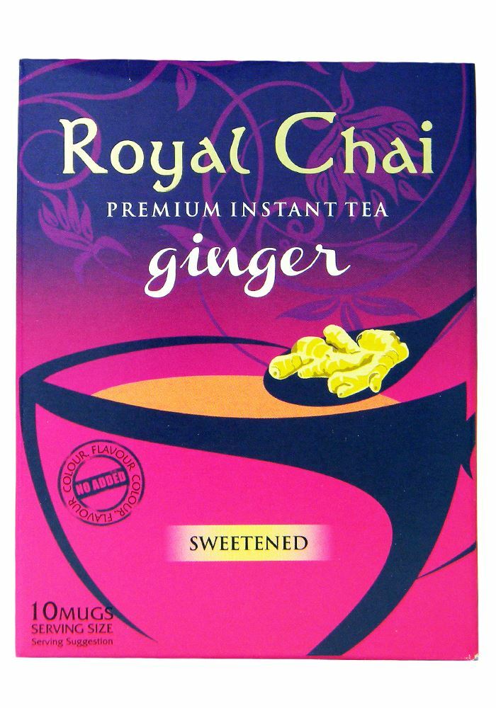 Royal Chai – Premium Instant Tea – Ginger (sweetened) 220g x 2