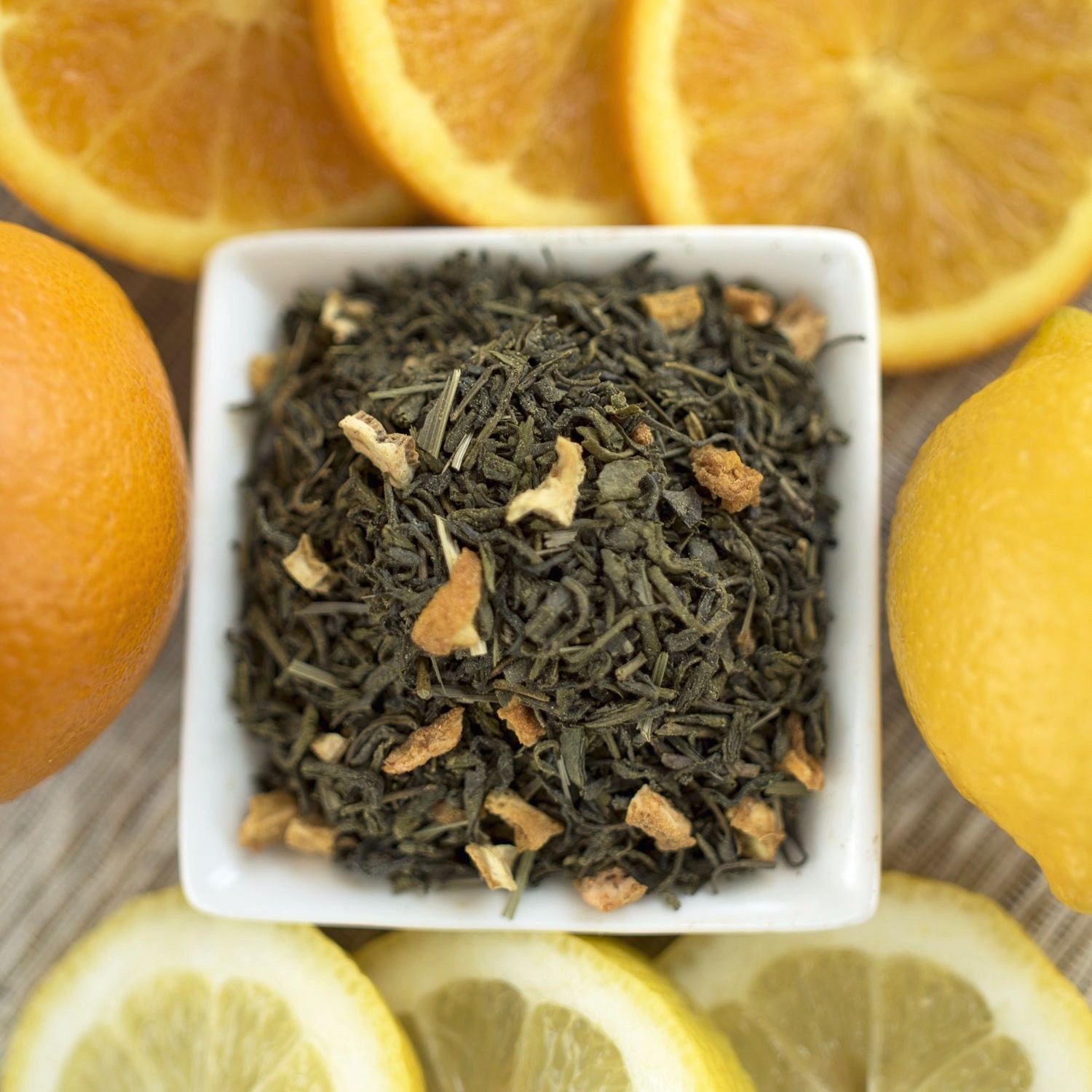 Citrus Organic Green Tea – Choose loose leaf, tea bags or sample size