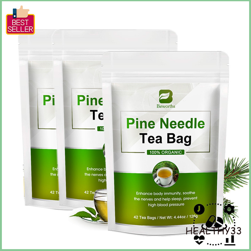Natural Pine Needle Tea for Blood Pressure Health Stress Relief Immunity Booster