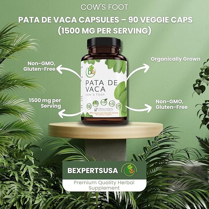 Pata de Vaca Té (Cow’s Foot Tea)–24 Bags–100% Natural Infusion-Capsula Pata Vaca