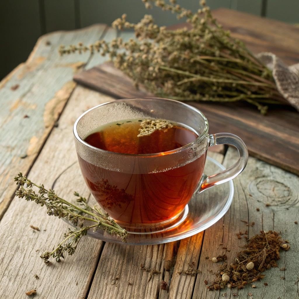 – Organic Mugwort Tea – Tea – Single Ingredient – Earthy, Mild Bitter Taste &…