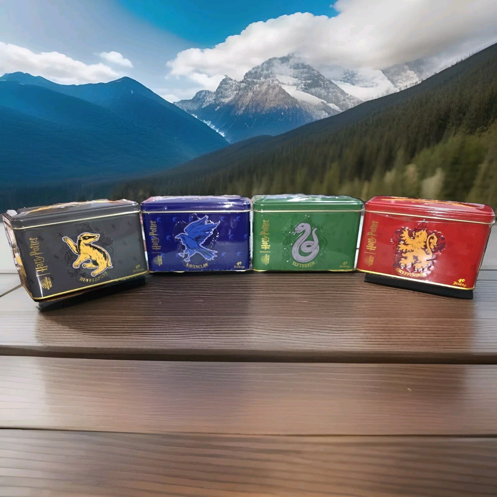 New English Teas Harry Potter 40 Breakfast Blend Teabags Each- Sealed- Full Set