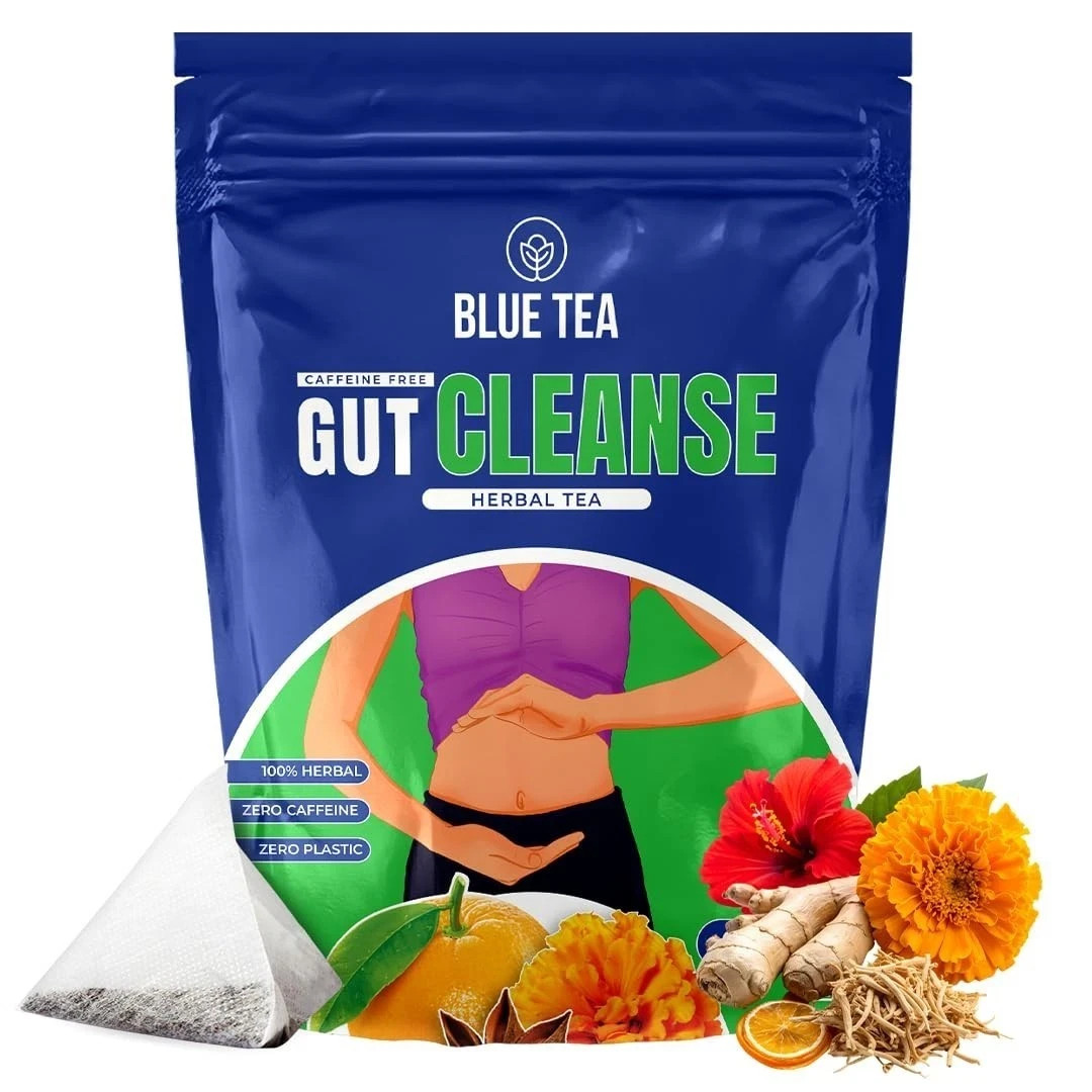 BLUE TEA – Gut Cleanse – 30 Tea Bags – Plant Based LONG EXPIRY