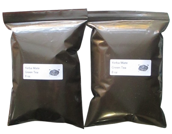 Yerba Mate Loose Leaf Green Herb Tea 4 8 16 32 & 48 oz (1/4 1/2 1 2 3 lb)