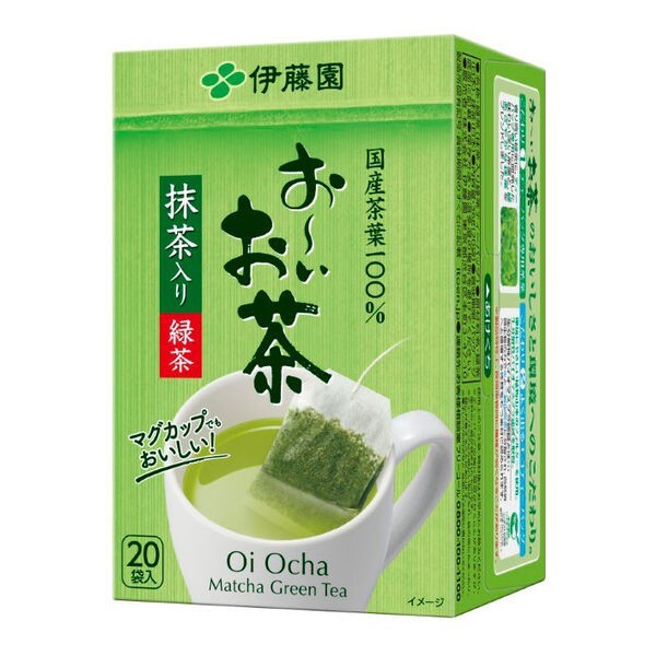 Oi Ocha ITOEN Global Ambassador Shohei Ohtani Green Tea ( Matcha Mixed ) 20 Bags