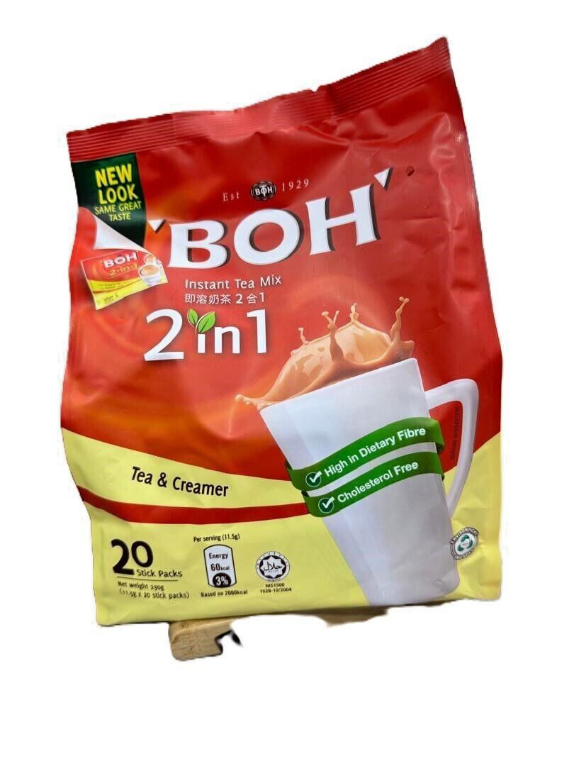 BOH Instant Tea Mix 2 In 1 Tea & Creamer 20s x 11.5g – 1 Pack