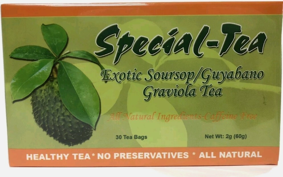 Special-Tea Exotic Soursop Special Tea Guyabano Tea (1 Box with 30 Tea Bags)