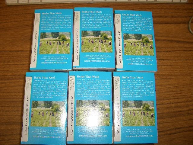 6 Boxes Traditional Medicinals Tea,Organic Weightless w/ Cranberry 16 Bags in ea