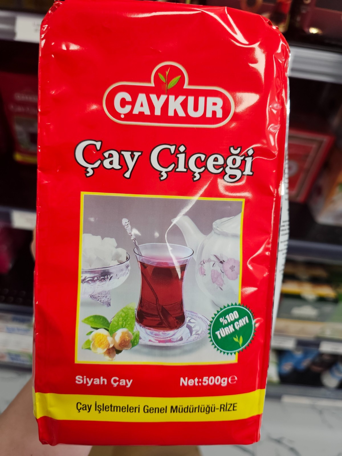 Caykur Black Tea Turkish Tea Convenient Steeping Aroma 500gr