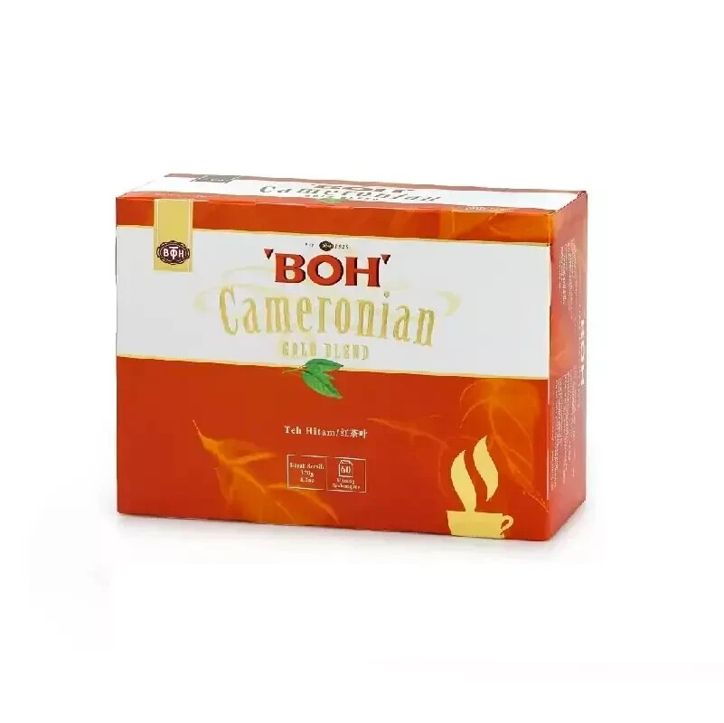 BOH Plantation Cameronian Gold Blend Tea Foil Sealed Malaysia ( 60 teabags ) X 3