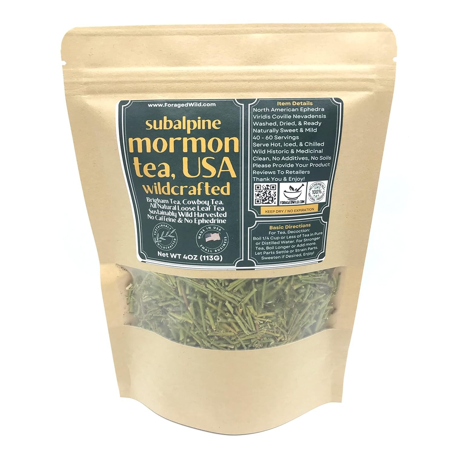 Brigham Tea – Caffeine-Free Herbal Brew