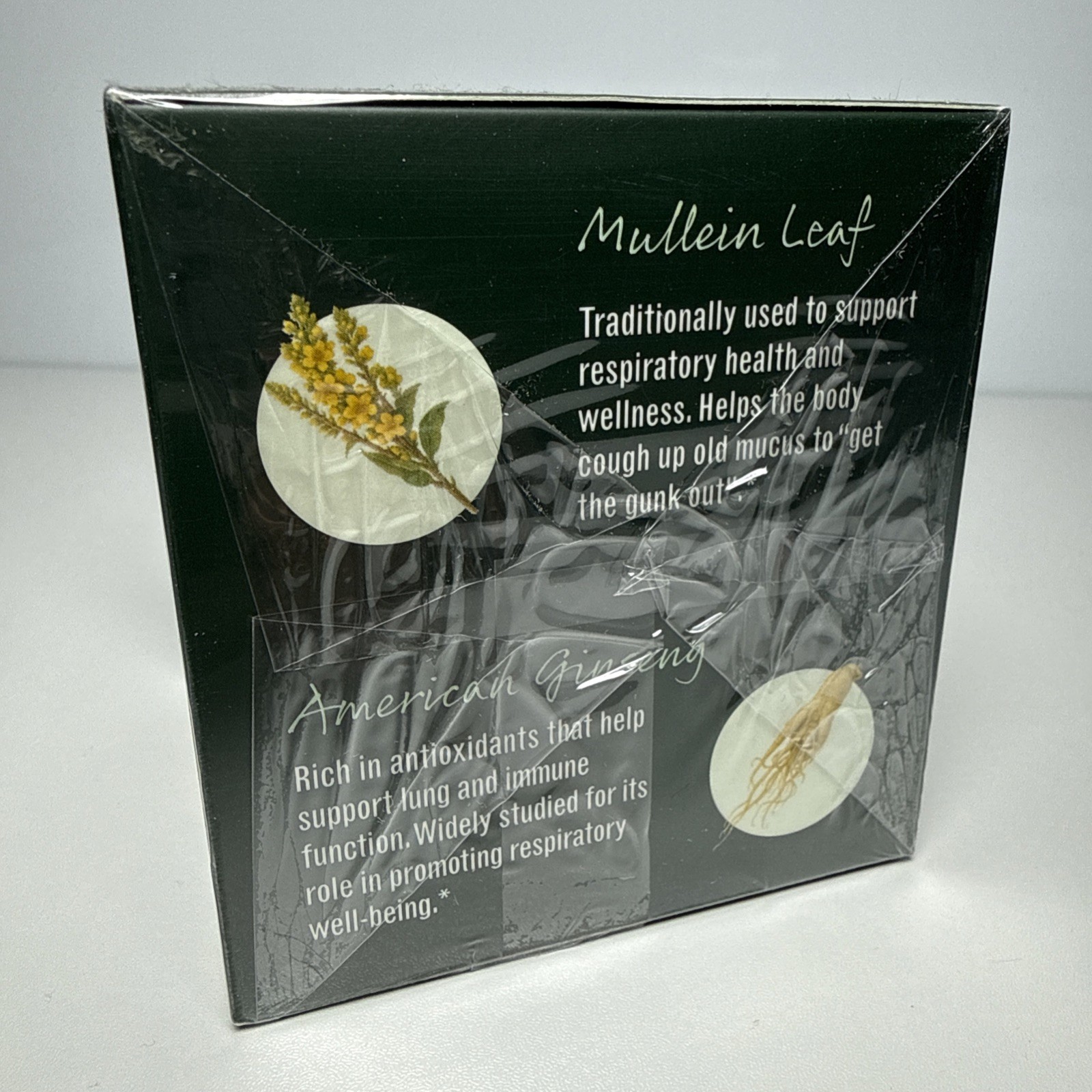 Betterbrand Better Lungs Detox Tea Caffeine Free Herbal Tea Bags Mullein Leaf