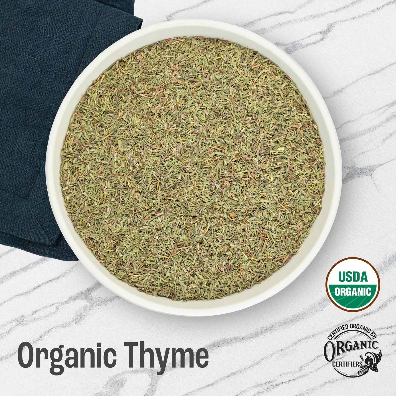 J Mac Botanicals Organic Thyme 4 oz