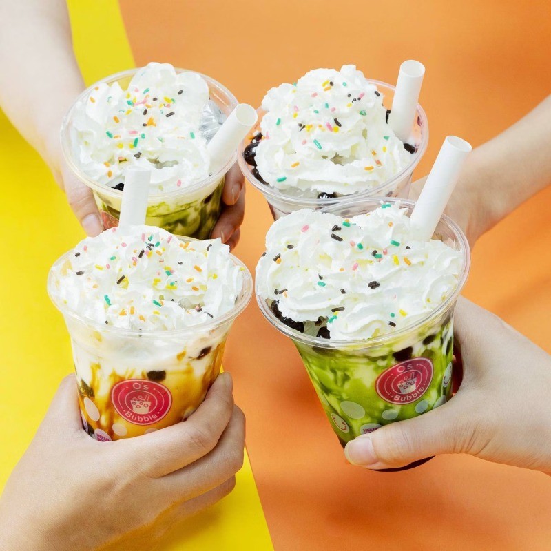Bubble Instant Marbling Boba Party Kit-Brown Sugar, Matcha, Taro 6P – 12.9oz