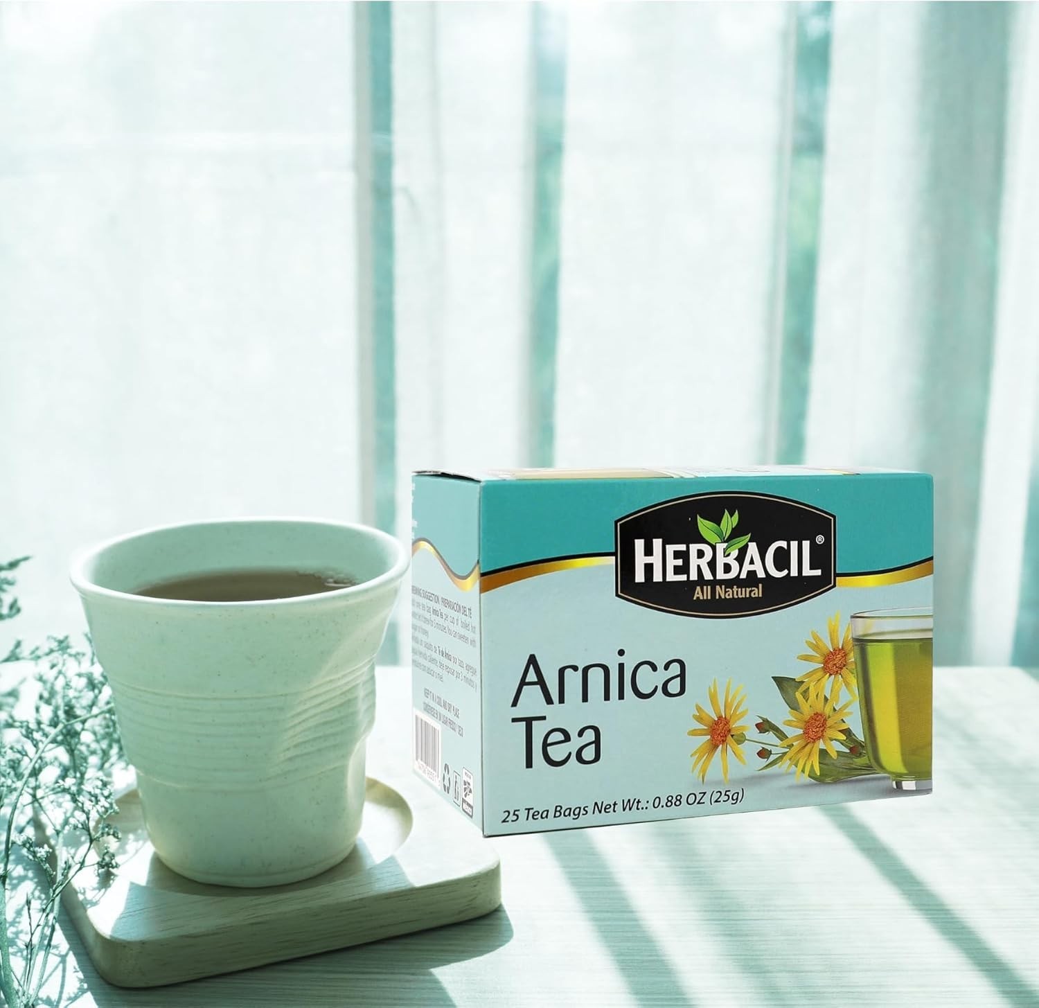 Soothing Arnica Herbal Tea, 75 Count – Allergen-Free & for Relaxation