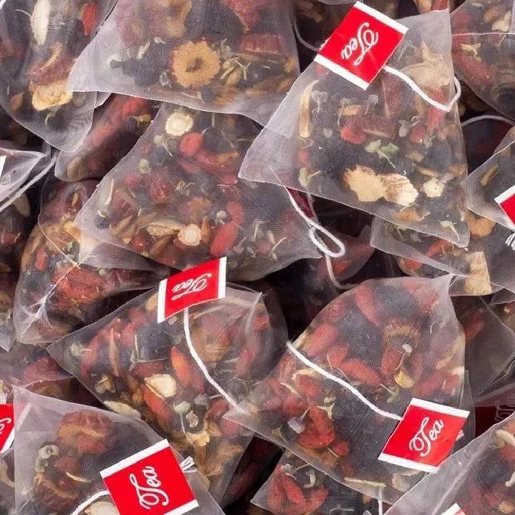 60 Bags /3box Ginseng Five Treasure Tea – Kidney Support, Red Date Herbal Blend