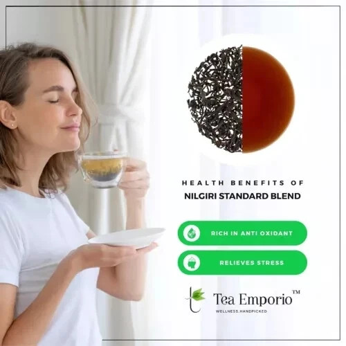 Surajmukhi Tea Nilgiri Standard Blend Tea – 50g