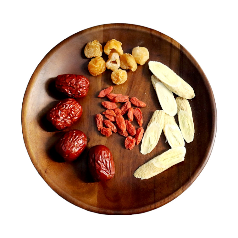 Natural Astragalus Root Longan and jujube tea,2 Serving 九龍堂 养气安神 黄芪红枣桂圆茶 2人份
