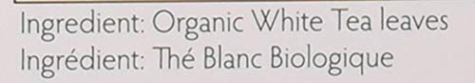 Prince of Peace® Organic White Tea 100ct Assorted Sizes