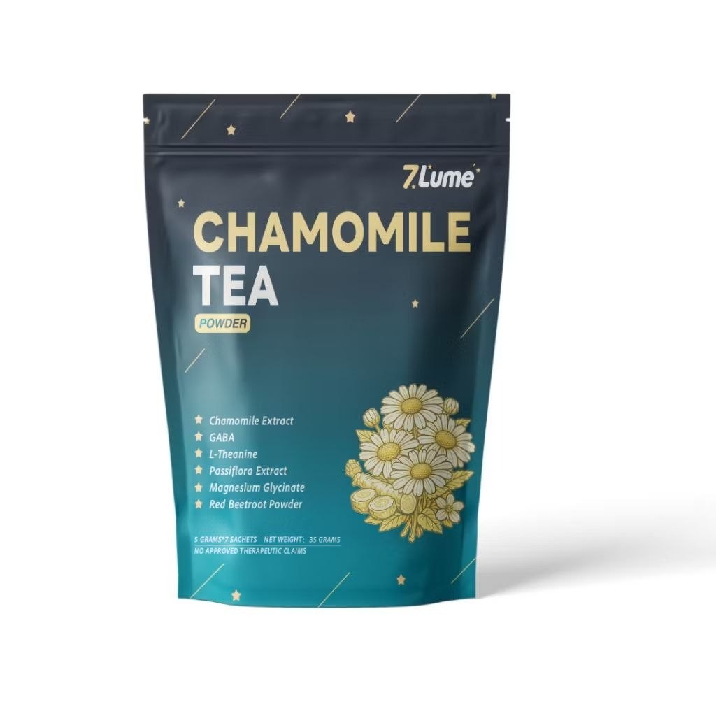 Chamomile Tea Powder 28 Sachets 1 Month Supply Herbal Tea Powder Mix