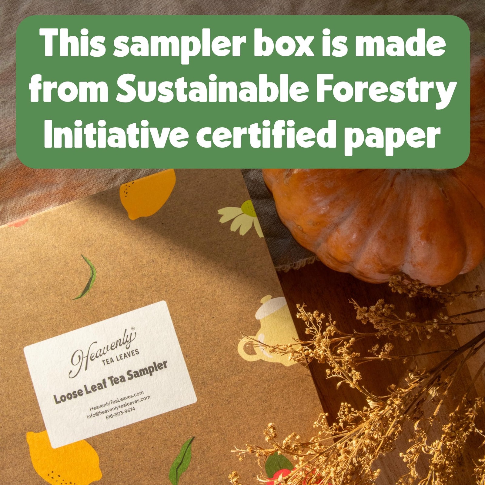 Heavenly Tea Leaves Organic 9 Flavor Variety Pack, Loose Leaf Tea Sampler Gif…