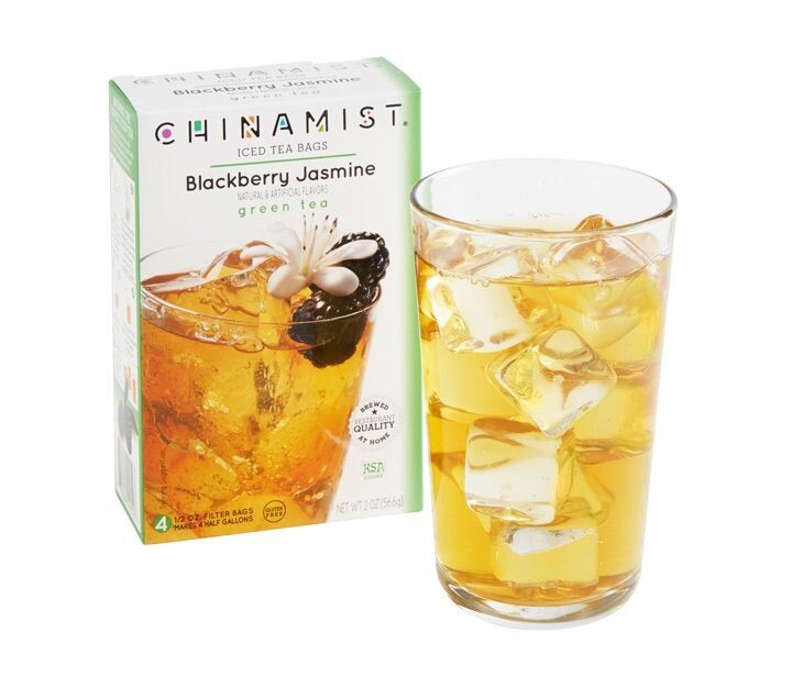 China Mist – Blackberry Jasmine Green Tea Infusion, 1/2 oz Filter Bags (2 PACK)