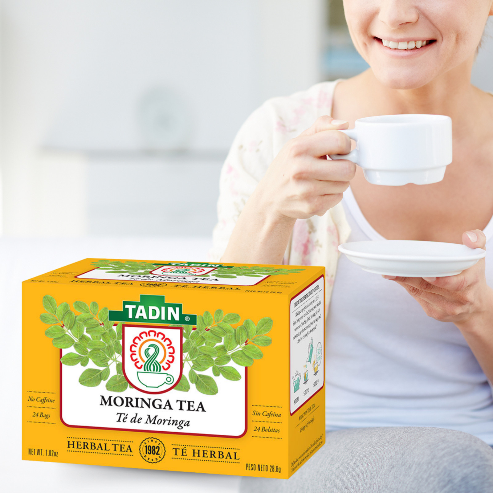 TADIN MORINGA 24 BAGS 1.02oz (Pack of 6)