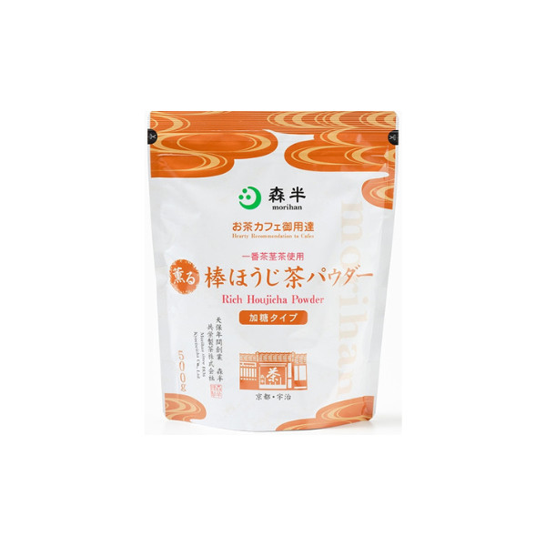 morihan Rich Houjicha Powder 500g Sweetened type from Japan