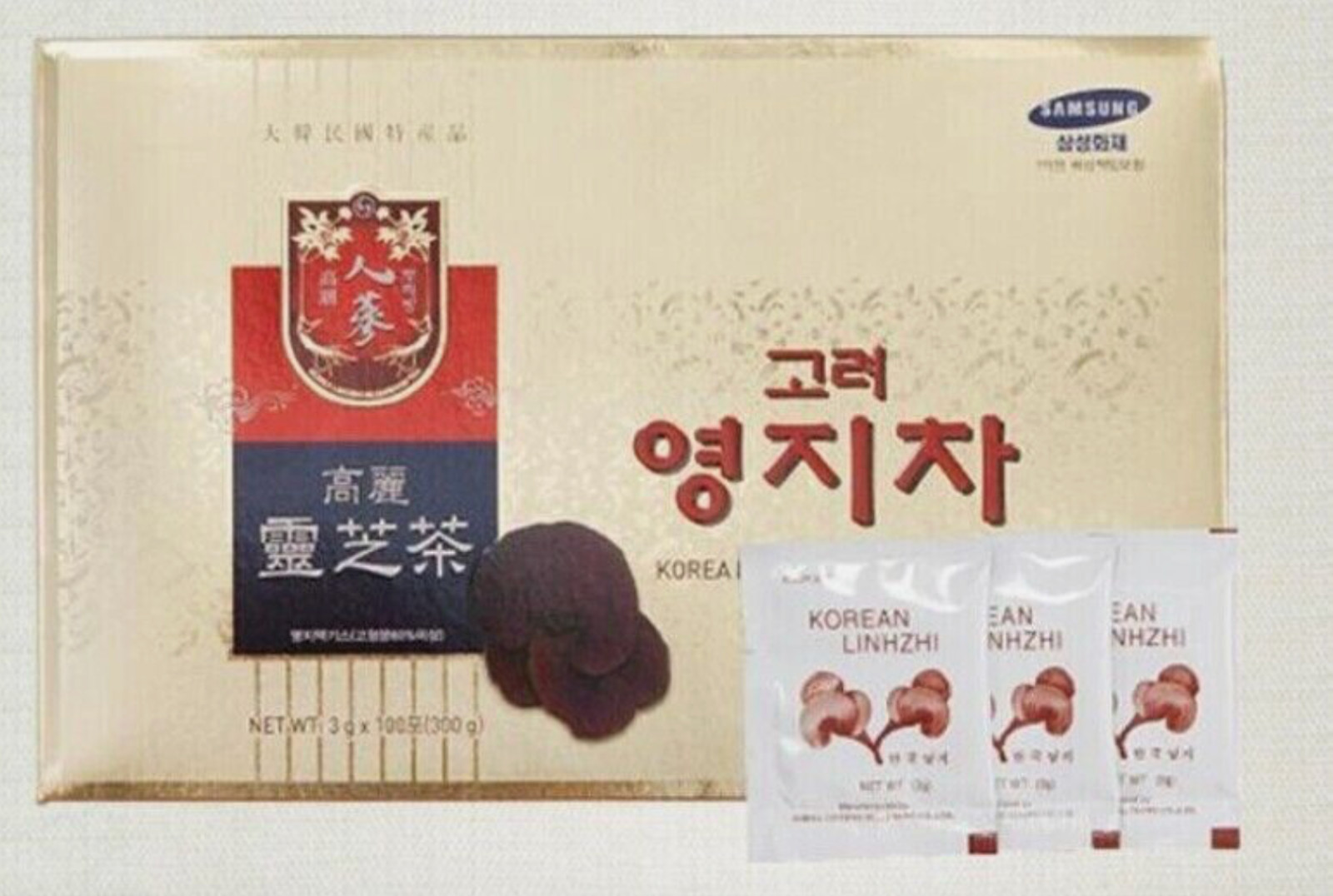 Korea Lingzhi Mushroom Tea 3g x 100pcs