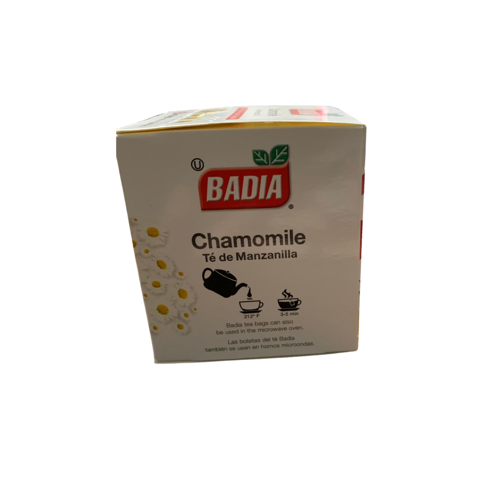 Badia Chamomile Tea 10 Tea Bags Caffeine Free Gluten Free Herbal Tea