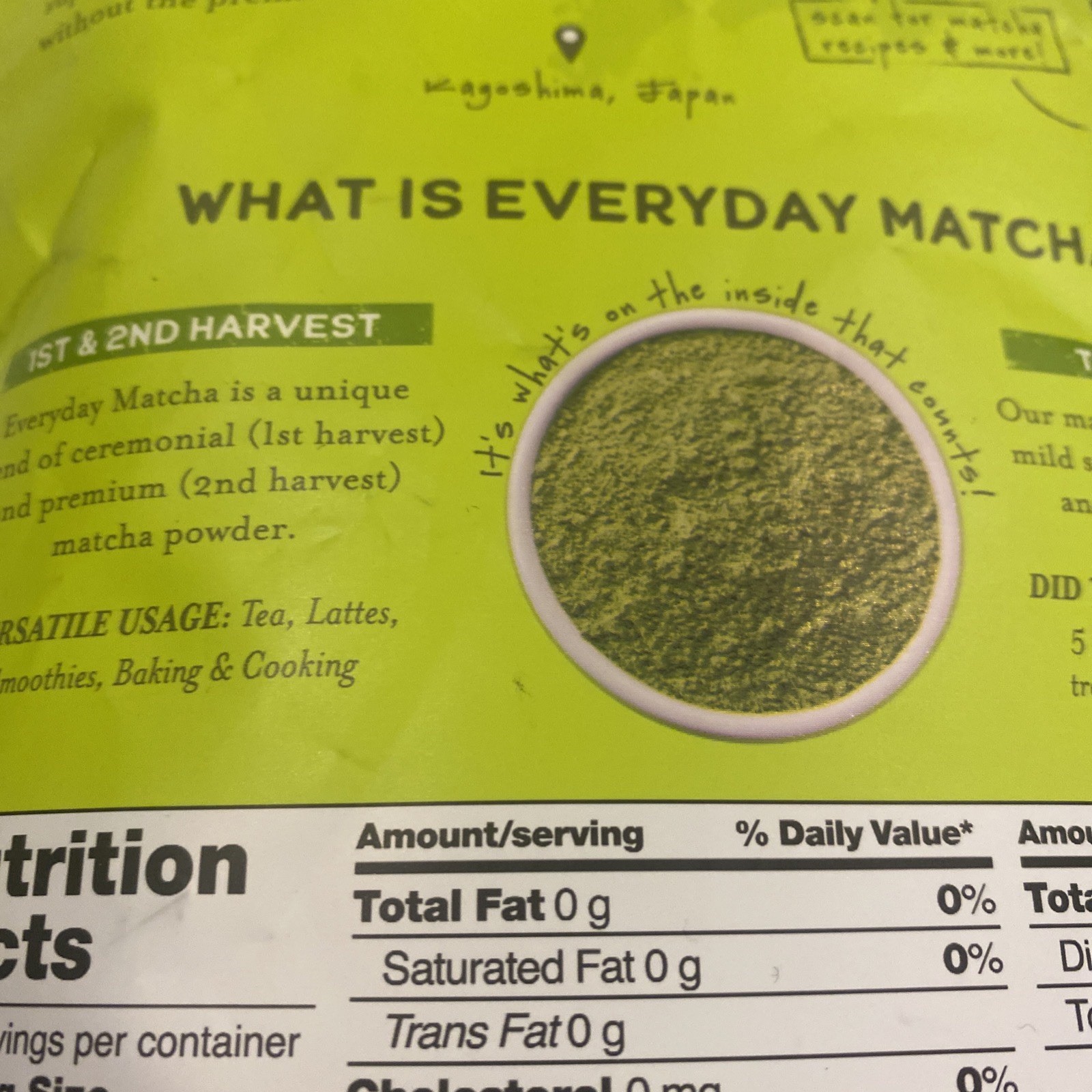 Sencha Naturals 100% Organic Matcha Green Tea Powder 12 Ounce Bag EXP 09/30/2027