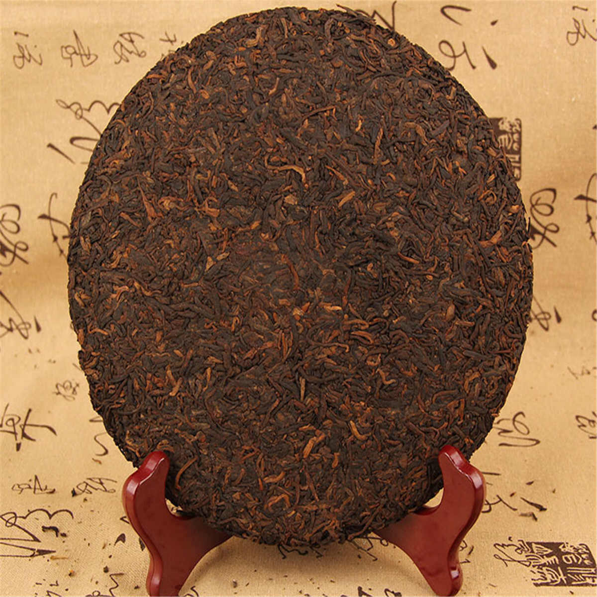 Premium Organic Ripe Pu-erh Tea Cake Natural Aged Black Tea