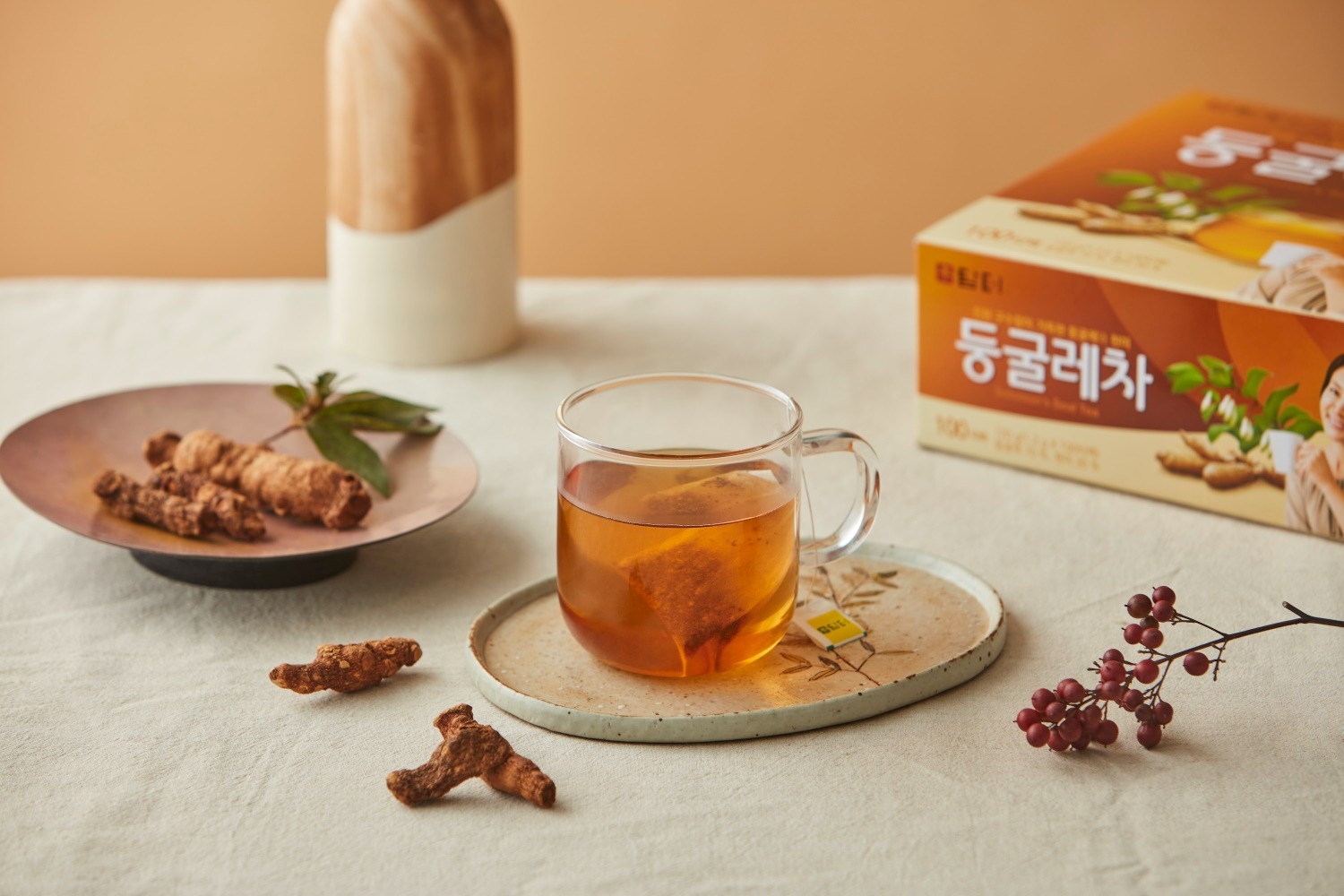 Damtuh Korean Solomon’s Seal Tea 담터 둥굴래차 – Traditional Herbal Tea