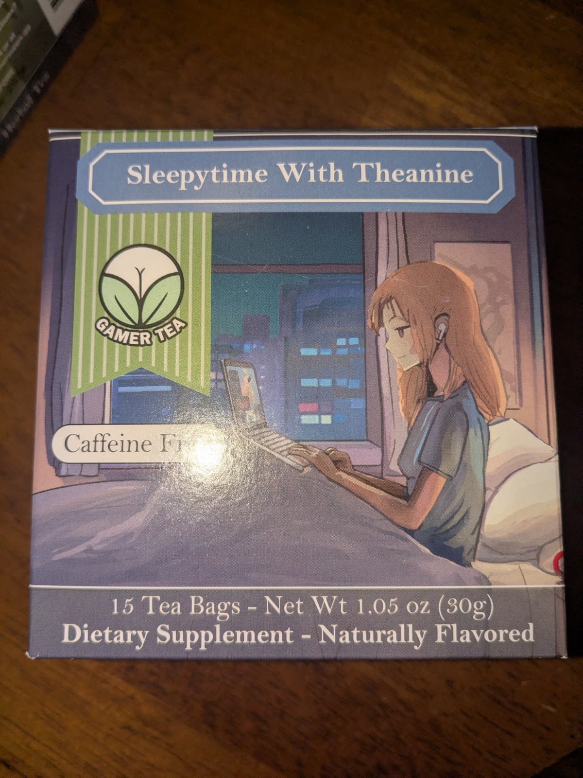 Gamersupps Gamer Tea: Black Tea, Yerba Mate, Ginger Turmeric, Sleepytime SOLDOUT