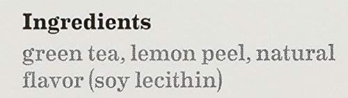 Bigelow Green Tea with Lemon 20 Count Caffeinated Gluten Free Kosher Pack of 6