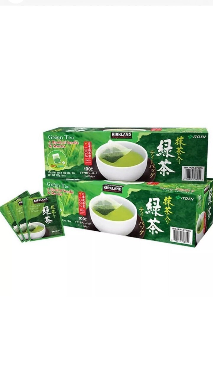 2X Kirkland Ito En Matcha Blend, Japanese Green Tea 100 ct Each (200 ct Total)