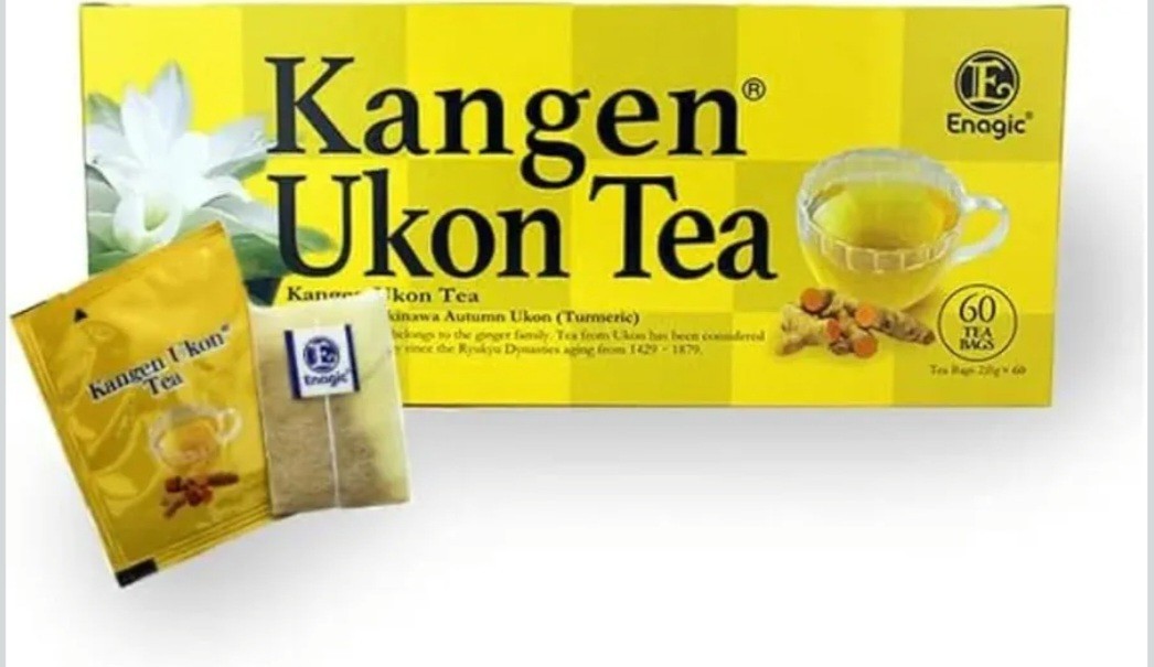 Kangen Ukon Tumeric Tea,60 Bags 100% organic, Sealed New in Enagic,Okinawa,Japan