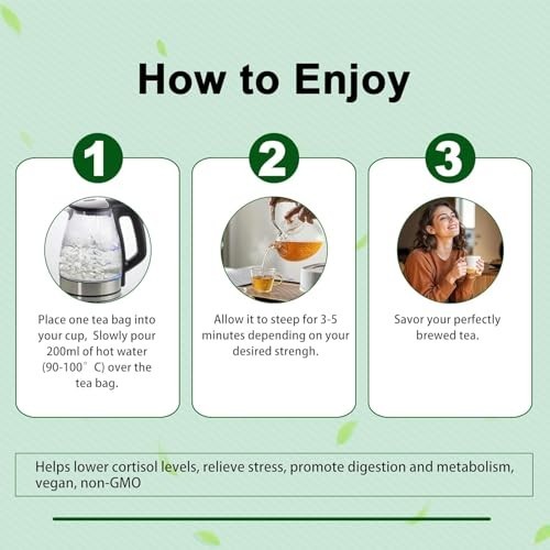 PiPi Tea Organic Oolong Bags – Whole Leaf, 20 (4g Each)