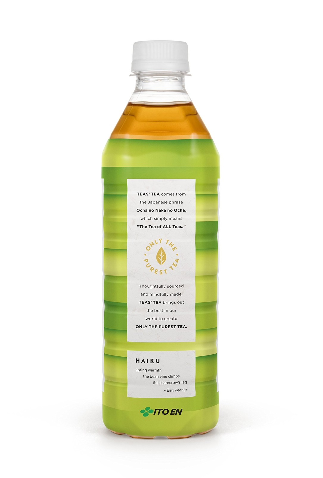 Unsweetened Pure Green Tea, Organic, Sugar Free, 0 Calories, 16.9 Ounce (Pack…