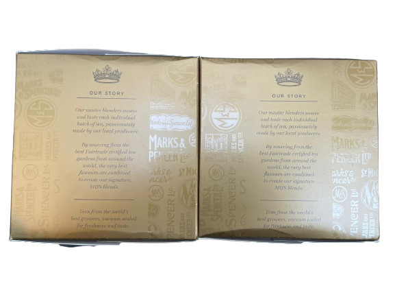 Luxury Gold Tea M&S 1.5kg 480 Teabags STRENGTH 4, Jumbo Pack FRESH BLEND BODIED