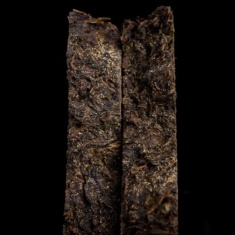 180g Authentic Hunan Anhua BaiLiang Tea Jin Flower Mellow Dark Tea Cake