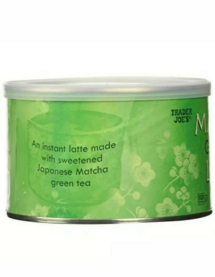 4 Pack Trader Joe’s Matcha Green Tea Latte Mix 8 OZ Each