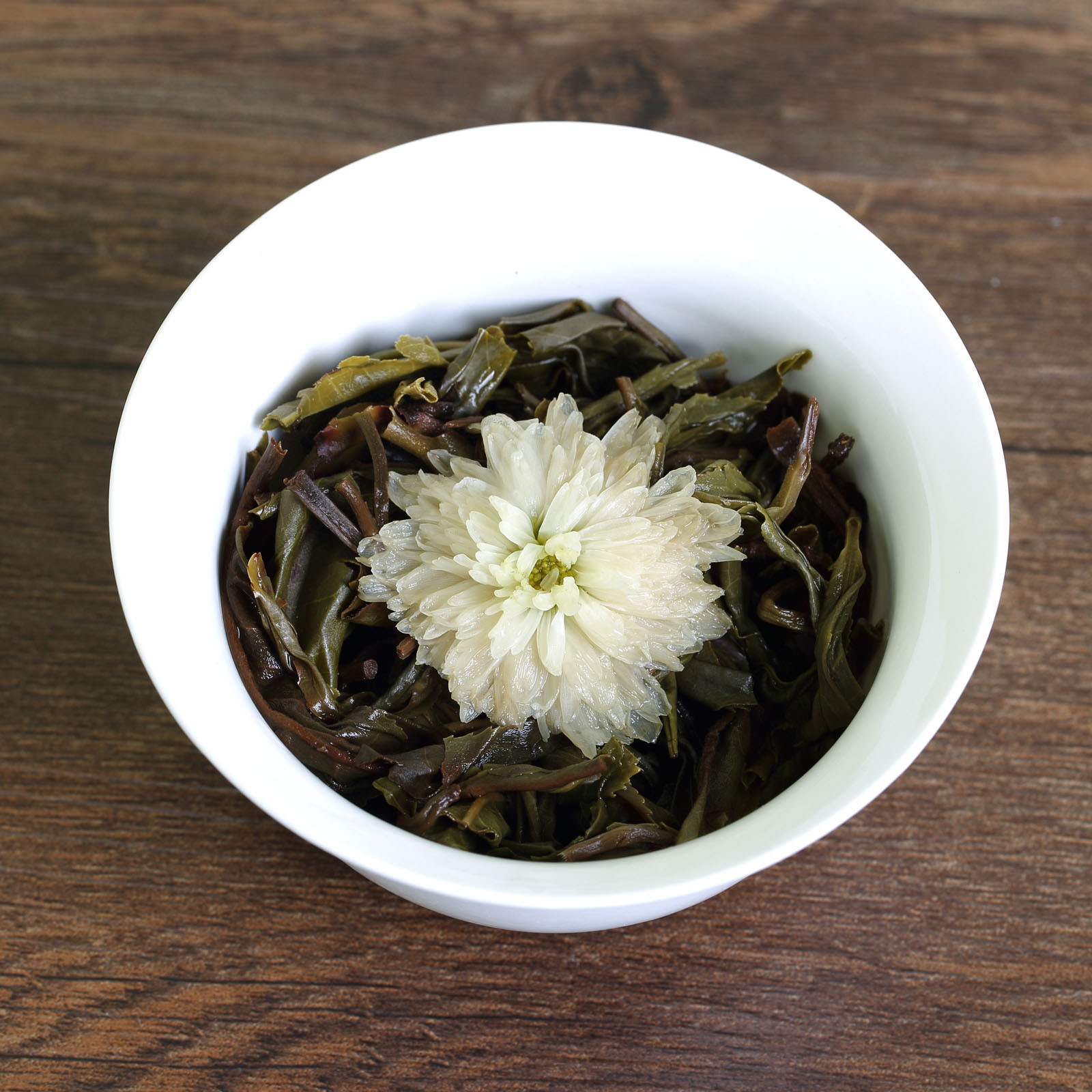 GOARTEA 2017 Year White Chrysanthemum Yunnan puer Pu’er Puerh Tea Raw Ball Tuo