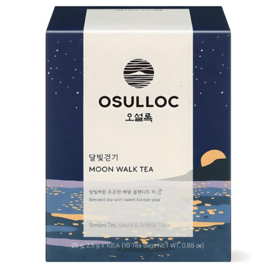 OSULLOC Moon Walk Tea Bags 2.5g 10 Bags 1 Pack