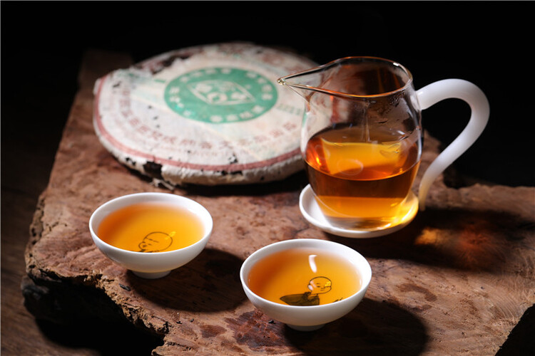 YUNNAN YIN HAO BING CHA * 2005 Puwen YUNYA Aged Pu’er Puer Tea Raw Cake 400g