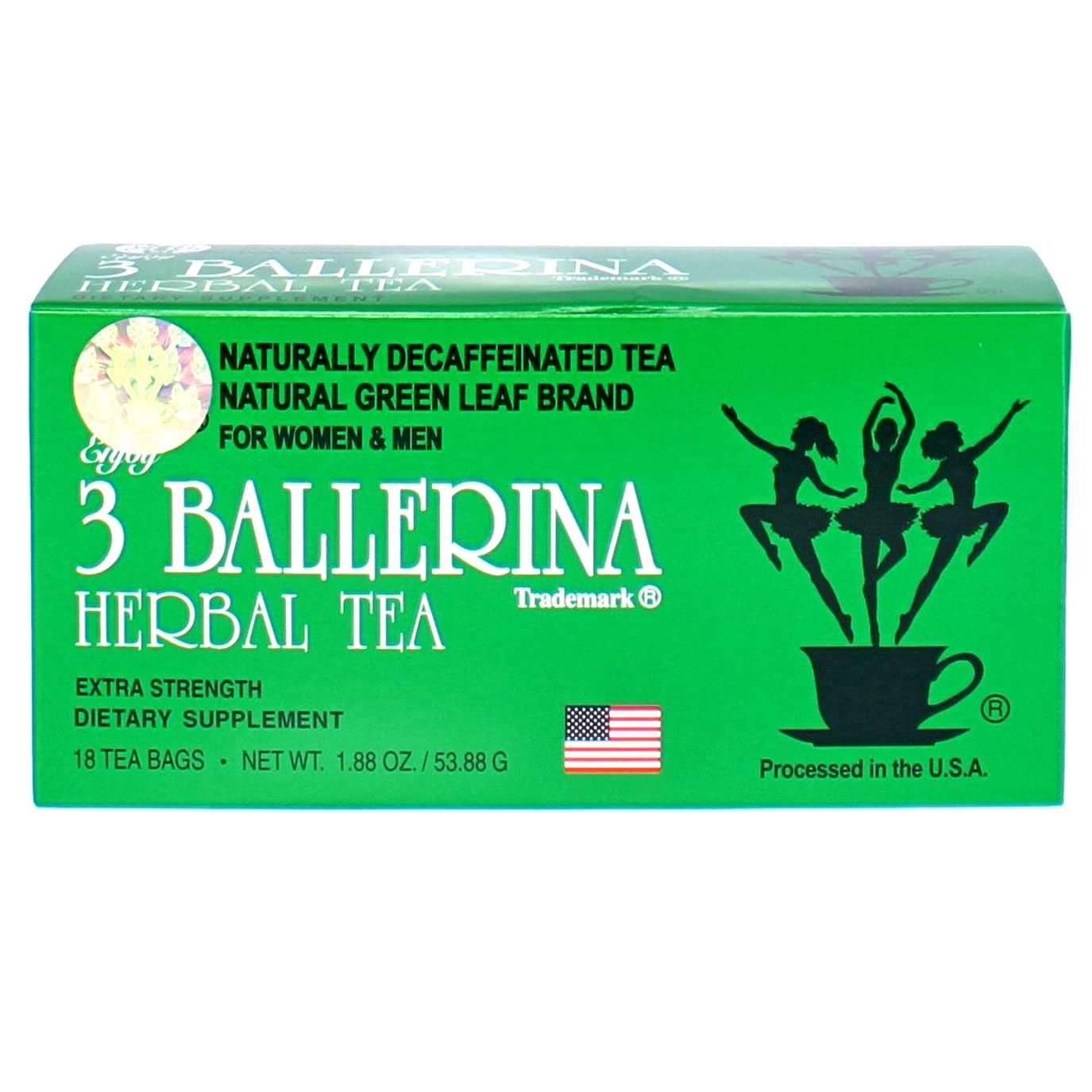 TEA DIETERS DRINK EXTRA STRENGTH, 1.88Oz 18 Count(3 BOXES)