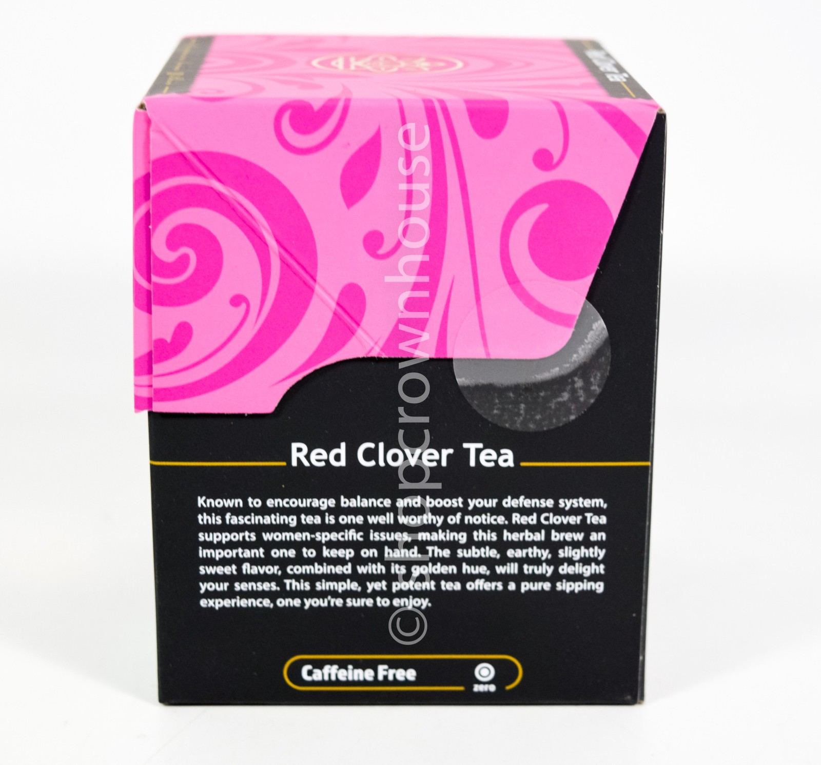 Buddha Tea Organic Herbal Red CloverTea 18 Tea Bags .83oz box 03/2028