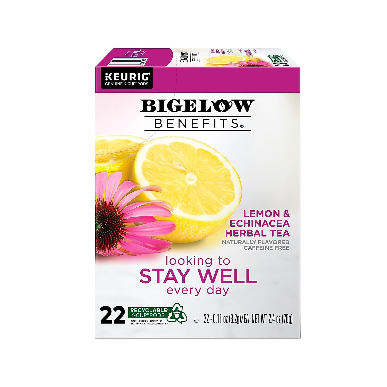 Lemongrass Echinacea Elderflower Rose Hips Herbal Tea for Healthy Living