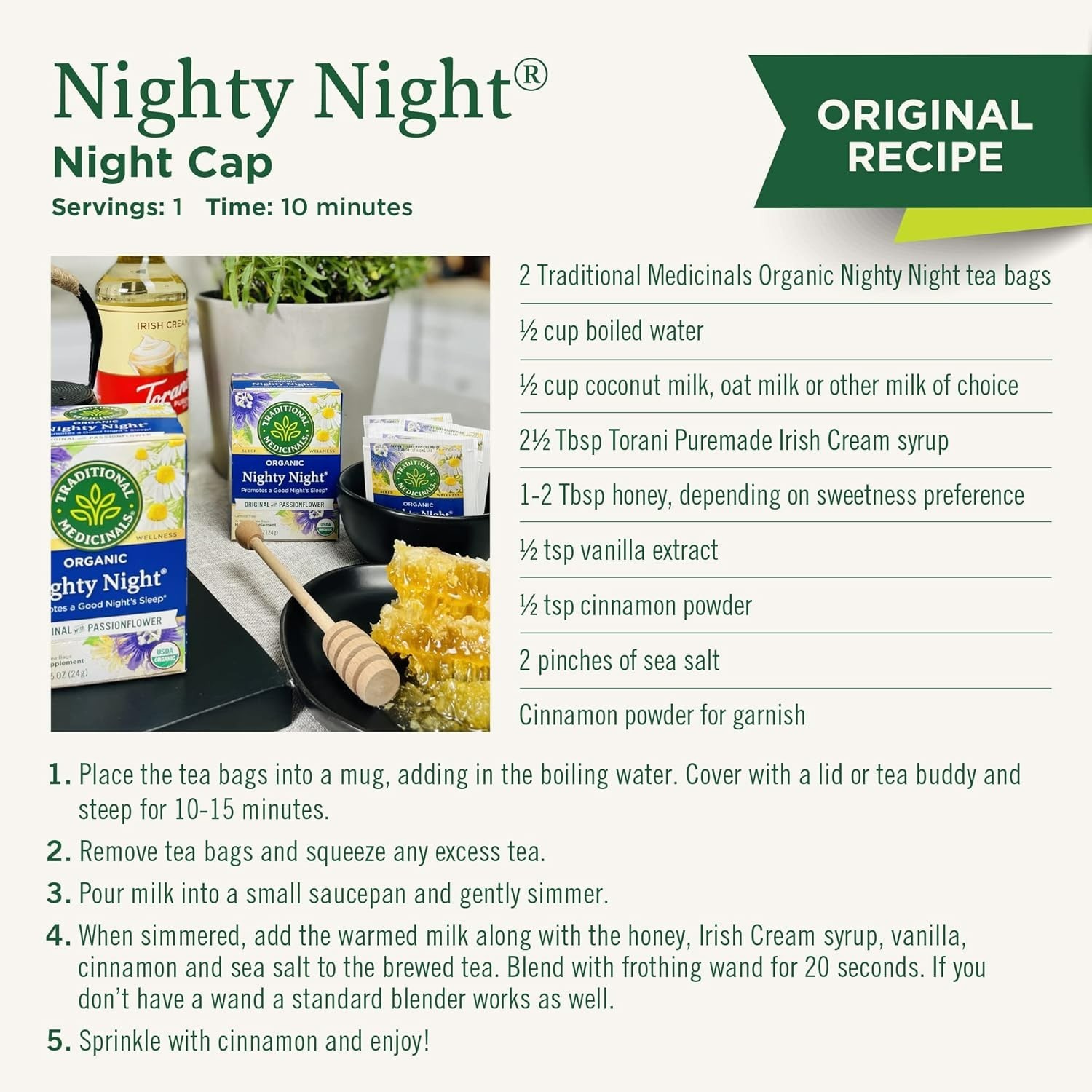 Organic Nighty Night Extra Tea With Valerian Root for Relaxation, 16 Tea Bags…