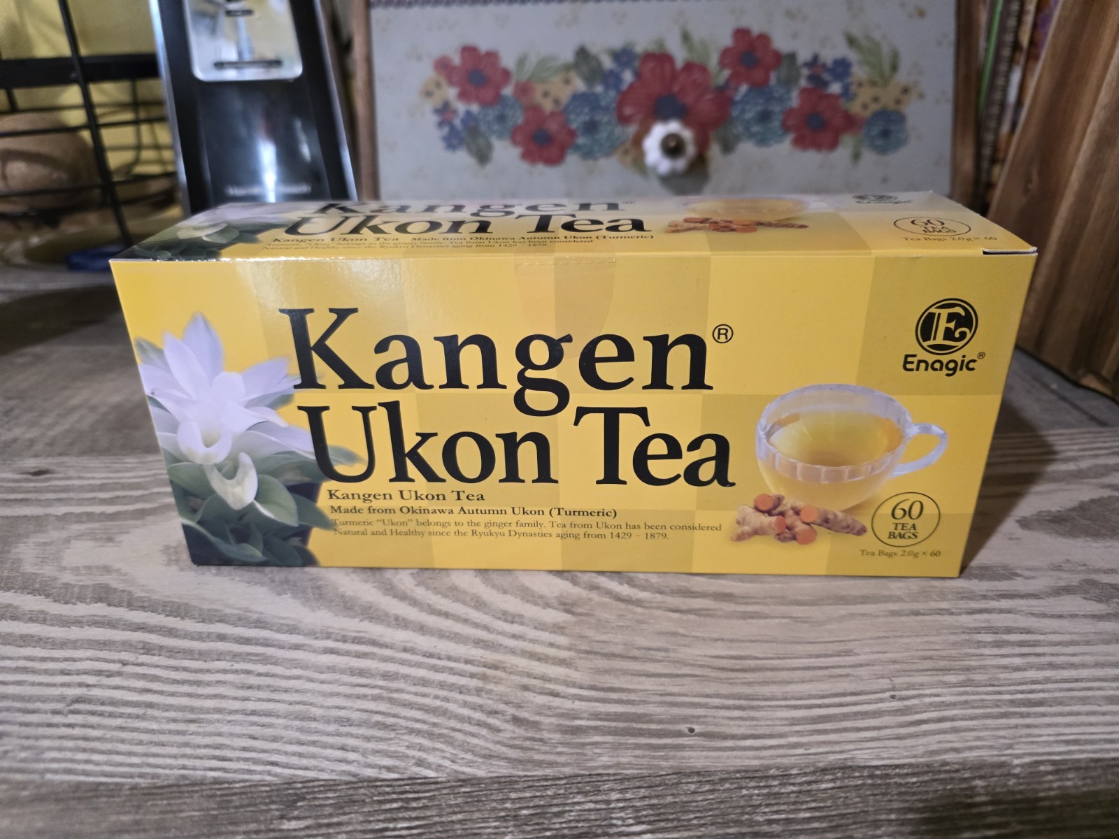 Enagic Kangen Ukon Turmeric Tea 60 Bags